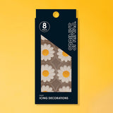 SPRINKS - DAISY ICING DECORATIONS
