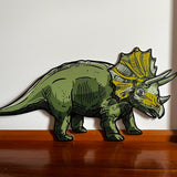 TRICERATOPS DINOSAUR CUTOUT