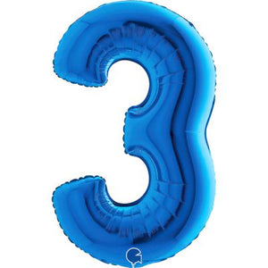 SuperShape Numbers BLUE #3