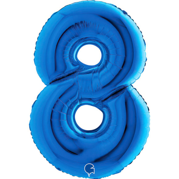 SuperShape Numbers BLUE #8