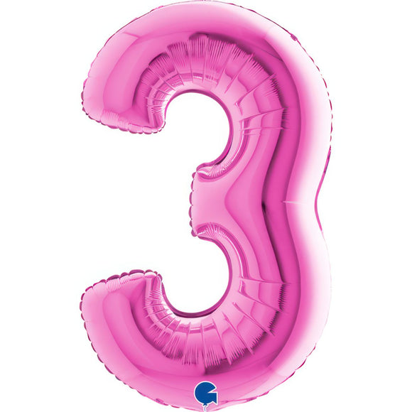 SuperShape Numbers PINK #3