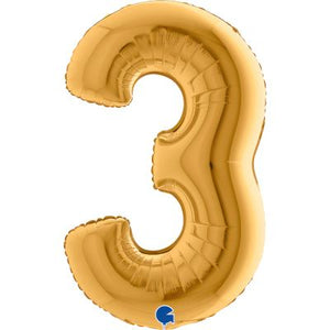 SuperShape Numbers GOLD #3