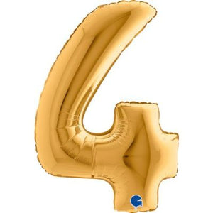 SuperShape Numbers GOLD #4