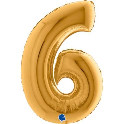 SuperShape Numbers GOLD #6