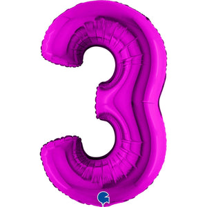 SuperShape Numbers PURPLE #3
