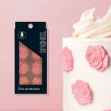 Sprinks Peony Icing Decorations 8Pk