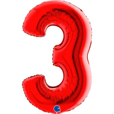SuperShape Numbers RED #3
