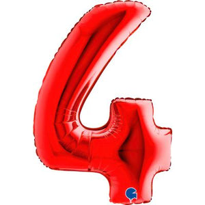 SuperShape Numbers RED #4