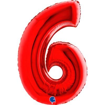 SuperShape Numbers RED #6