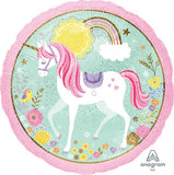Anagram 45cm Standard Holographic Magical Unicorn