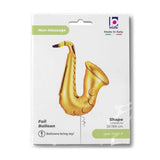 Betallic Foil Shape 89cm Saxophone