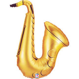 Betallic Foil Shape 89cm Saxophone