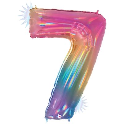 SuperShape Numbers RAINBOW #7