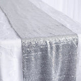 SILVER SEQUIN TABLE RUNNER