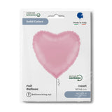 45cm Foil Balloon - Pastel Pink Heart