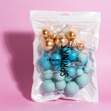 Sprinks Cake Ball Toppers Bold In Blue 32Pk