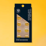 Sprinks Bumble Bee Icing Decorations 10 Pieces