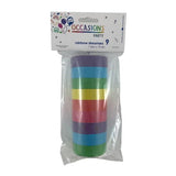 Aplen Occasions Rainbow Paper Streamers 9Pk