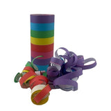 Aplen Occasions Rainbow Paper Streamers 9Pk