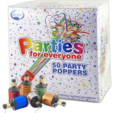 Alpen Parties for Everyone Party Poppers 50 Pk