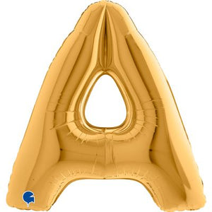 SuperShape Letter GOLD "A"
