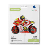 Grabo Foil Shape 74cm Motorbike Red