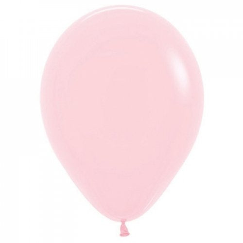Pastel Pink Latex Balloons - 25 Pack