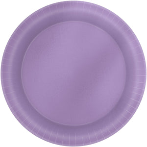 LAVENDER GLITTER - PAPER Plate 21.5cm