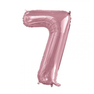 Mid 86cm Numbers LIGHT PINK #7