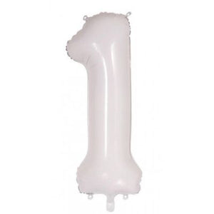 Mid 86cm Numbers WHITE #1