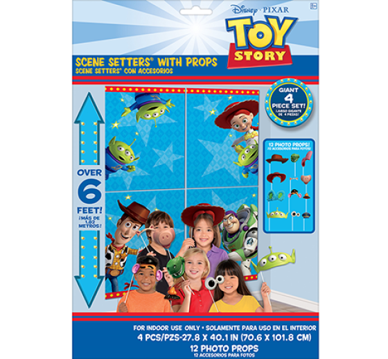 Toy Story Scene Setters with Props – Disney Pixar Party | Planet Bounce