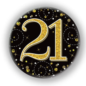 SPARKLING FIZZ BLACK & GOLD BADGE #21