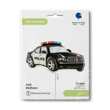Grabo Foil Shape 71cm Police Car Black