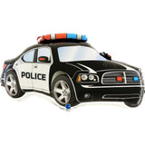 Grabo Foil Shape 71cm Police Car Black