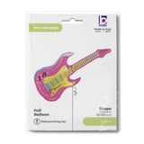 Betallic Foil Shape 99cm Pink Electric Guitar