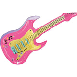 Betallic Foil Shape 99cm Pink Electric Guitar