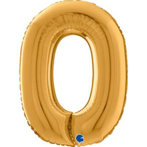 MID Numbers ANTIQUE GOLD #0