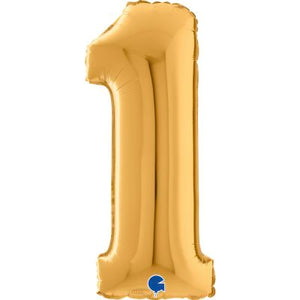 Mid 66cm Numbers GOLD #1