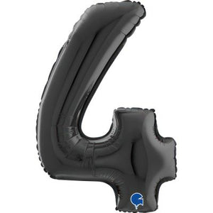 SuperShape Numbers BLACK #4