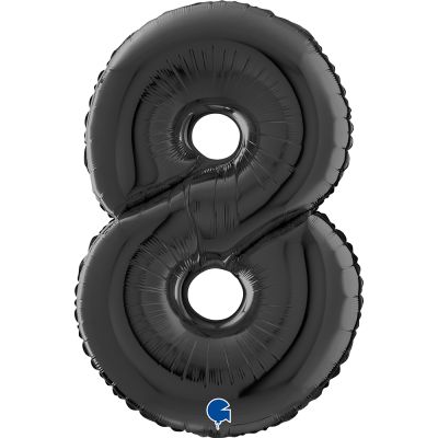 Mid 66cm Numbers BLACK #8