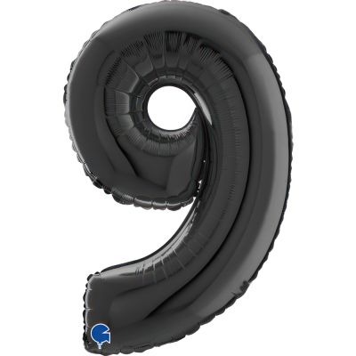 SuperShape Numbers BLACK #9