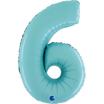 SuperShape Numbers PASTEL BLUE #6