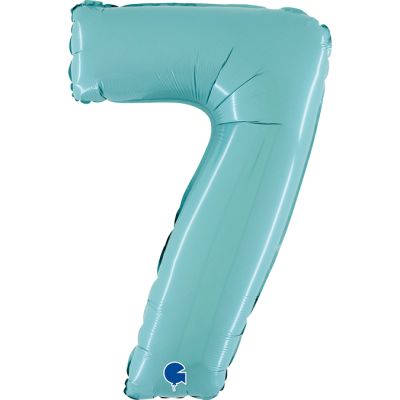 SuperShape Numbers PASTEL BLUE #7