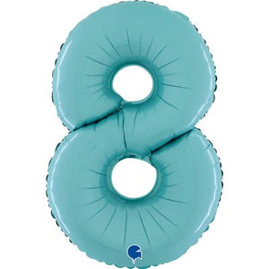 SuperShape Numbers PASTEL BLUE #8