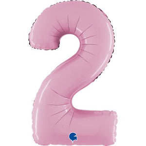 SuperShape Numbers PASTEL PINK #2