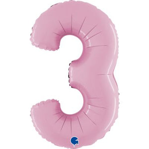 SuperShape Numbers SOFT PINK #3