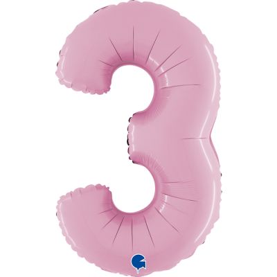 SuperShape Numbers SOFT PINK #3