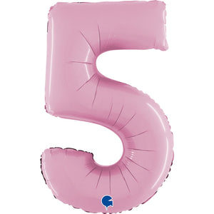 SuperShape Numbers PASTEL PINK #5