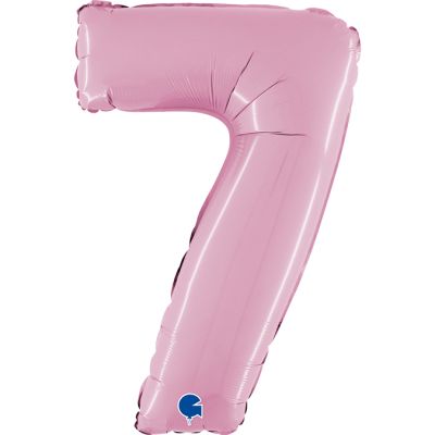 SuperShape Numbers PASTEL PINK #7