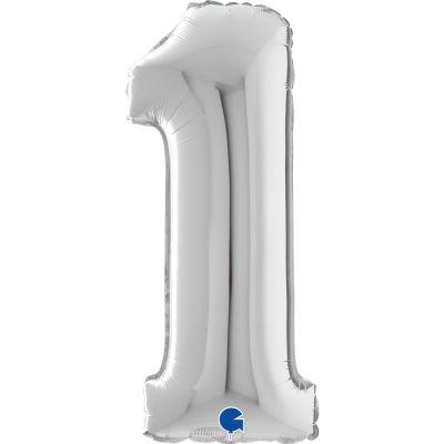 SuperShape Numbers SILVER #1